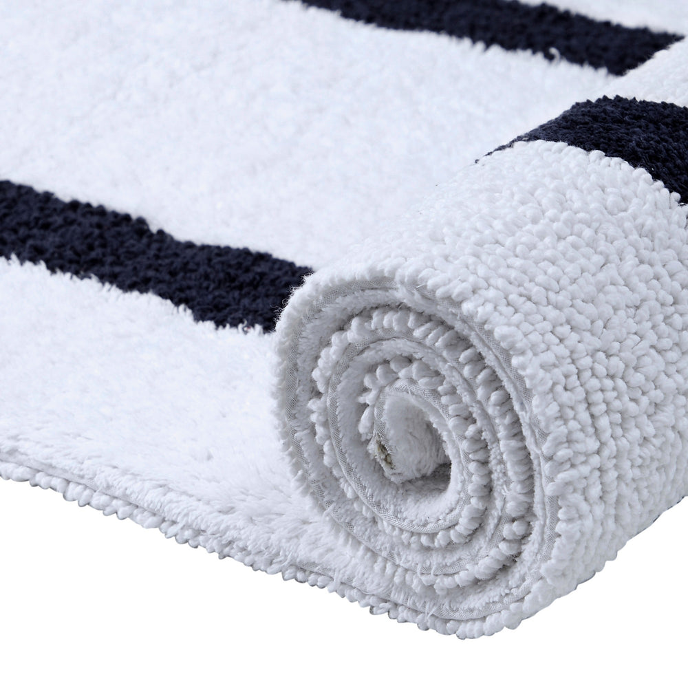 
                      
                        Hotel Bathroom Rug 100% Premium Cotton Tufted Design Washable Bath Mat
                      
                    