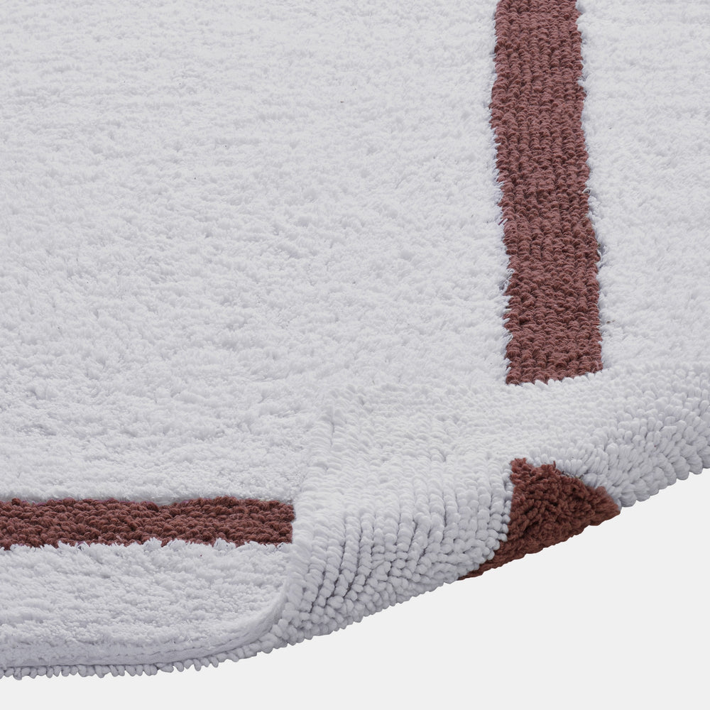 
                      
                        Hotel Bathroom Rug 100% Premium Cotton Tufted Design Washable Bath Mat
                      
                    