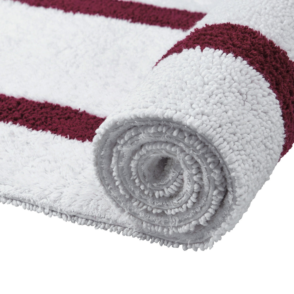 
                      
                        Hotel Bathroom Rug 100% Premium Cotton Tufted Design Washable Bath Mat
                      
                    