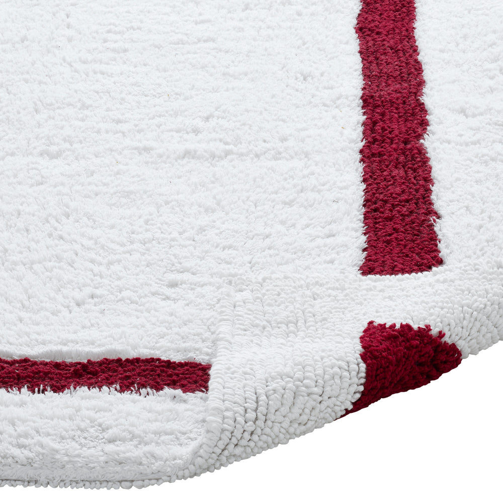
                      
                        Hotel Bathroom Rug 100% Premium Cotton Tufted Design Washable Bath Mat
                      
                    