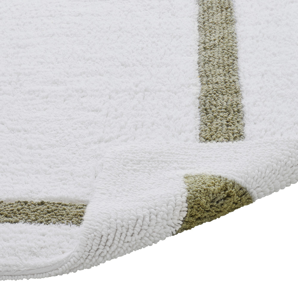 
                      
                        Hotel Bathroom Rug 100% Premium Cotton Tufted Design Washable Bath Mat
                      
                    