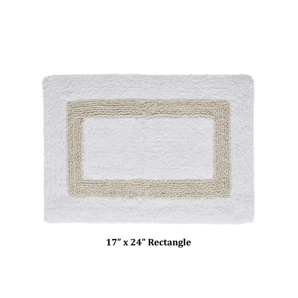 
                      
                        Hotel Bathroom Rug 100% Premium Cotton Tufted Design Washable Bath Mat
                      
                    