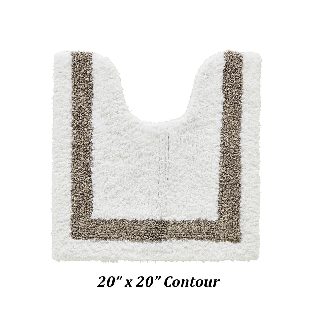 
                      
                        Hotel Bathroom Rug 100% Premium Cotton Tufted Design Washable Bath Mat
                      
                    