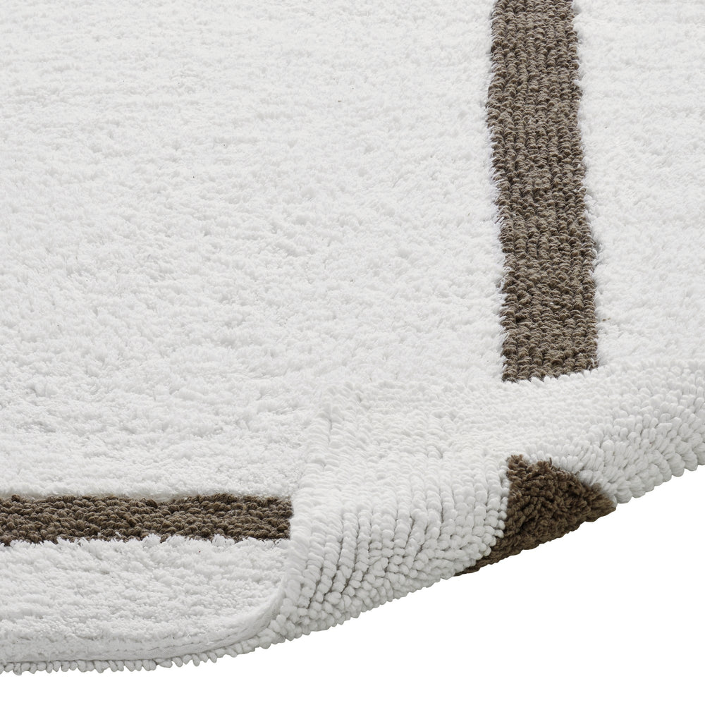 
                      
                        Hotel Bathroom Rug 100% Premium Cotton Tufted Design Washable Bath Mat
                      
                    