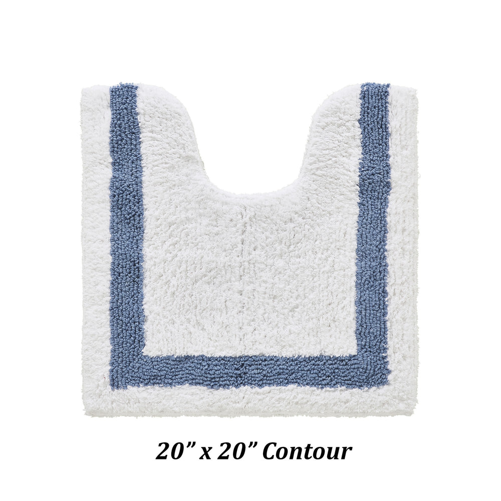 
                      
                        Hotel Bathroom Rug 100% Premium Cotton Tufted Design Washable Bath Mat
                      
                    