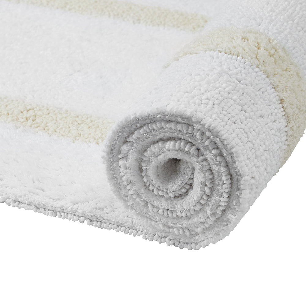 
                      
                        Hotel Bathroom Rug 100% Premium Cotton Tufted Design Washable Bath Mat
                      
                    