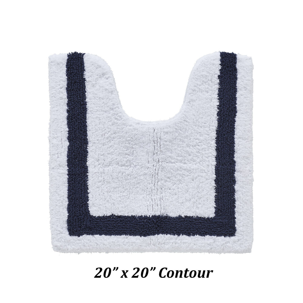 
                      
                        Hotel Bathroom Rug 100% Premium Cotton Tufted Design Washable Bath Mat
                      
                    