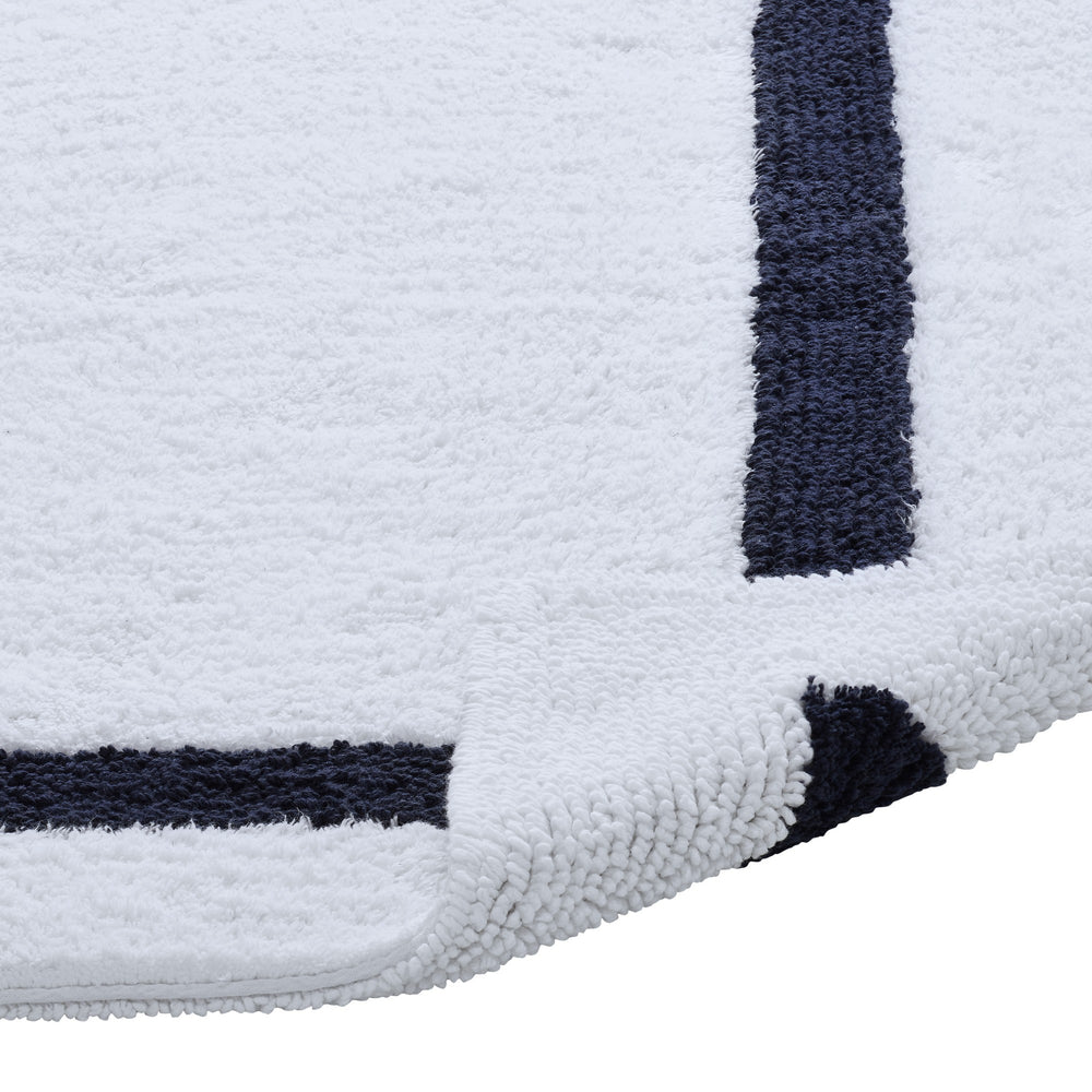 
                      
                        Hotel Bathroom Rug 100% Premium Cotton Tufted Design Washable Bath Mat
                      
                    