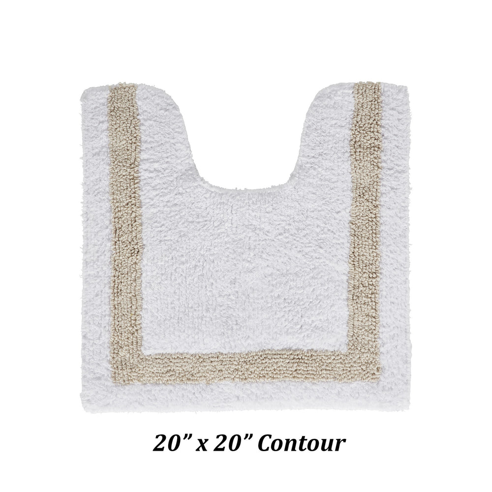 
                      
                        Hotel Bathroom Rug 100% Premium Cotton Tufted Design Washable Bath Mat
                      
                    