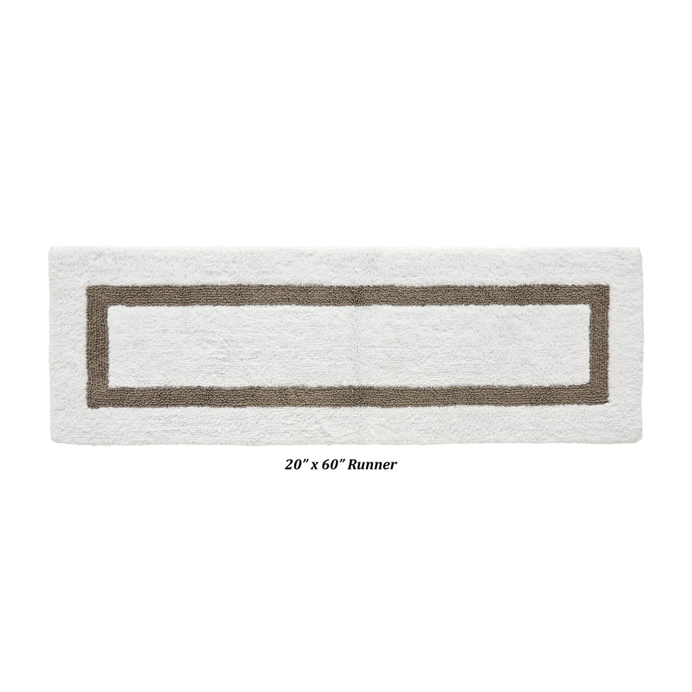 
                      
                        Hotel Bathroom Rug 100% Premium Cotton Tufted Design Washable Bath Mat
                      
                    