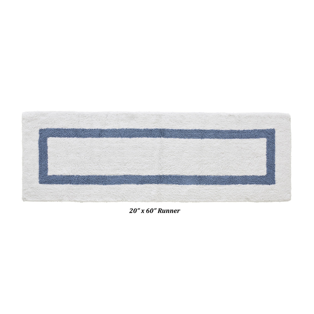 
                      
                        Hotel Bathroom Rug 100% Premium Cotton Tufted Design Washable Bath Mat
                      
                    