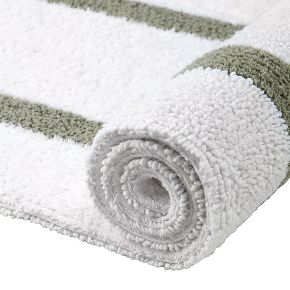 
                      
                        Hotel Bathroom Rug 100% Premium Cotton Tufted Design Washable Bath Mat
                      
                    