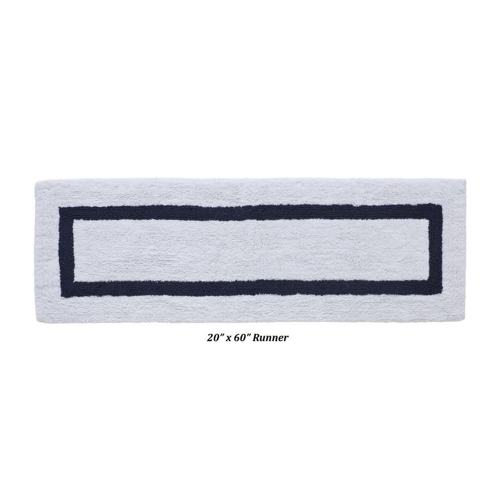 
                      
                        Hotel Bathroom Rug 100% Premium Cotton Tufted Design Washable Bath Mat
                      
                    