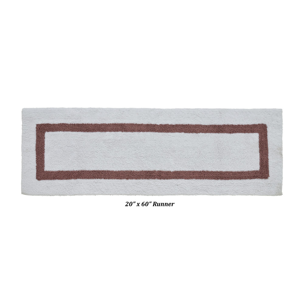 
                      
                        Hotel Bathroom Rug 100% Premium Cotton Tufted Design Washable Bath Mat
                      
                    