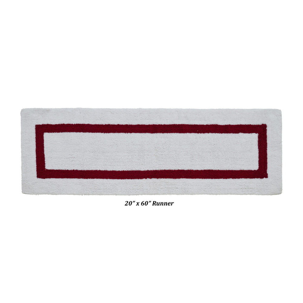 
                      
                        Hotel Bathroom Rug 100% Premium Cotton Tufted Design Washable Bath Mat
                      
                    