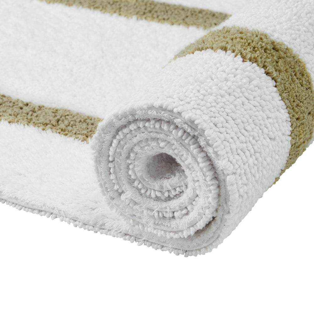 
                      
                        Hotel Bathroom Rug 100% Premium Cotton Tufted Design Washable Bath Mat
                      
                    