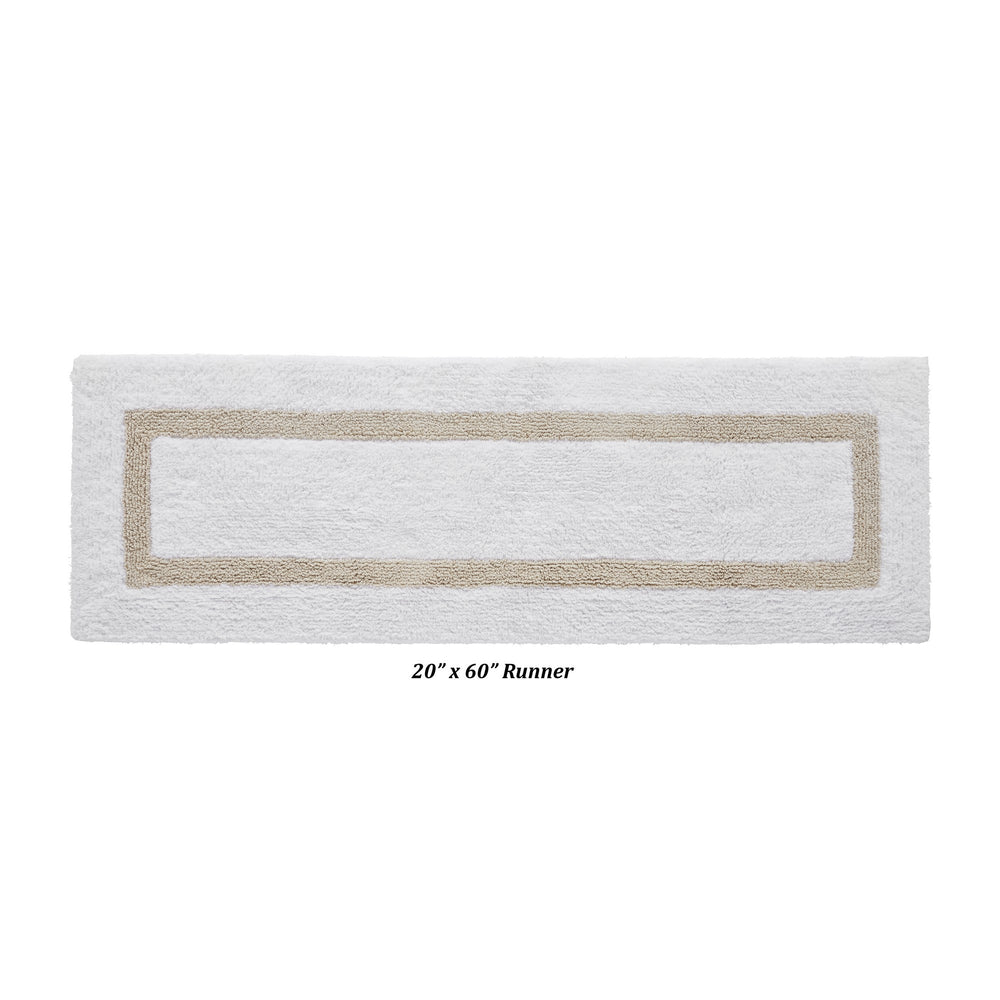 
                      
                        Hotel Bathroom Rug 100% Premium Cotton Tufted Design Washable Bath Mat
                      
                    
