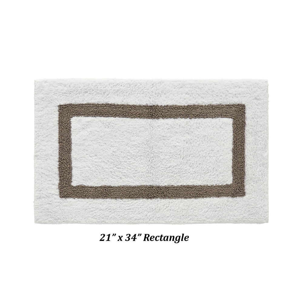 
                      
                        Hotel Bathroom Rug 100% Premium Cotton Tufted Design Washable Bath Mat
                      
                    