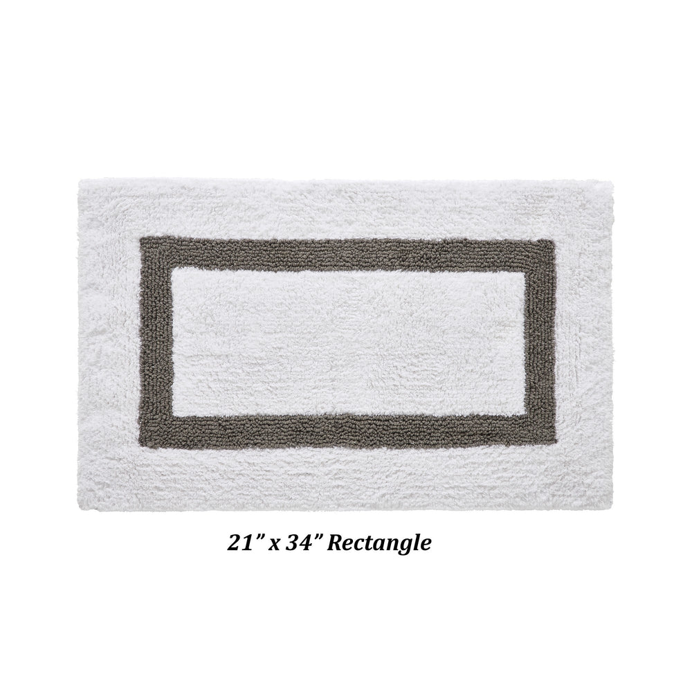 
                      
                        Hotel Bathroom Rug 100% Premium Cotton Tufted Design Washable Bath Mat
                      
                    