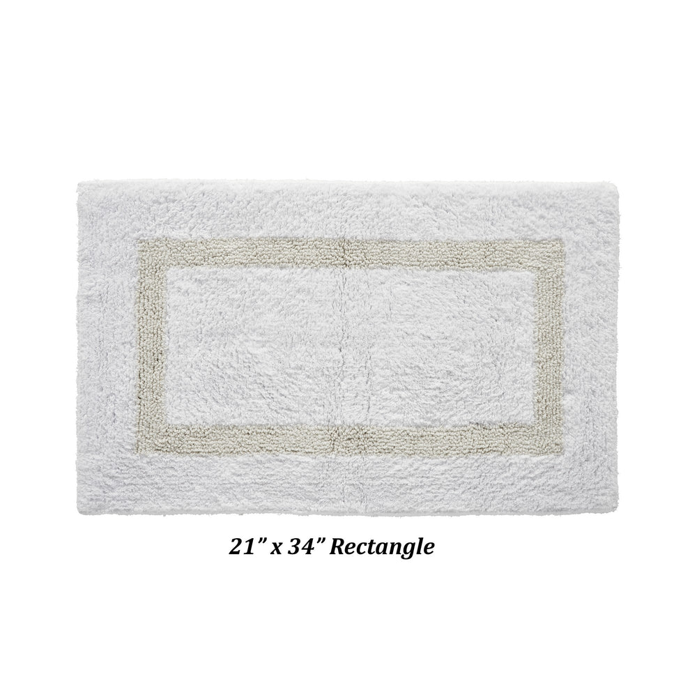 
                      
                        Hotel Bathroom Rug 100% Premium Cotton Tufted Design Washable Bath Mat
                      
                    