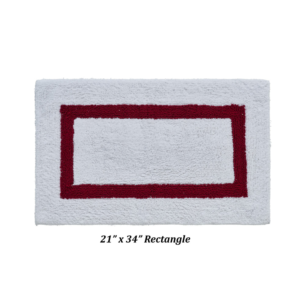 
                      
                        Hotel Bathroom Rug 100% Premium Cotton Tufted Design Washable Bath Mat
                      
                    