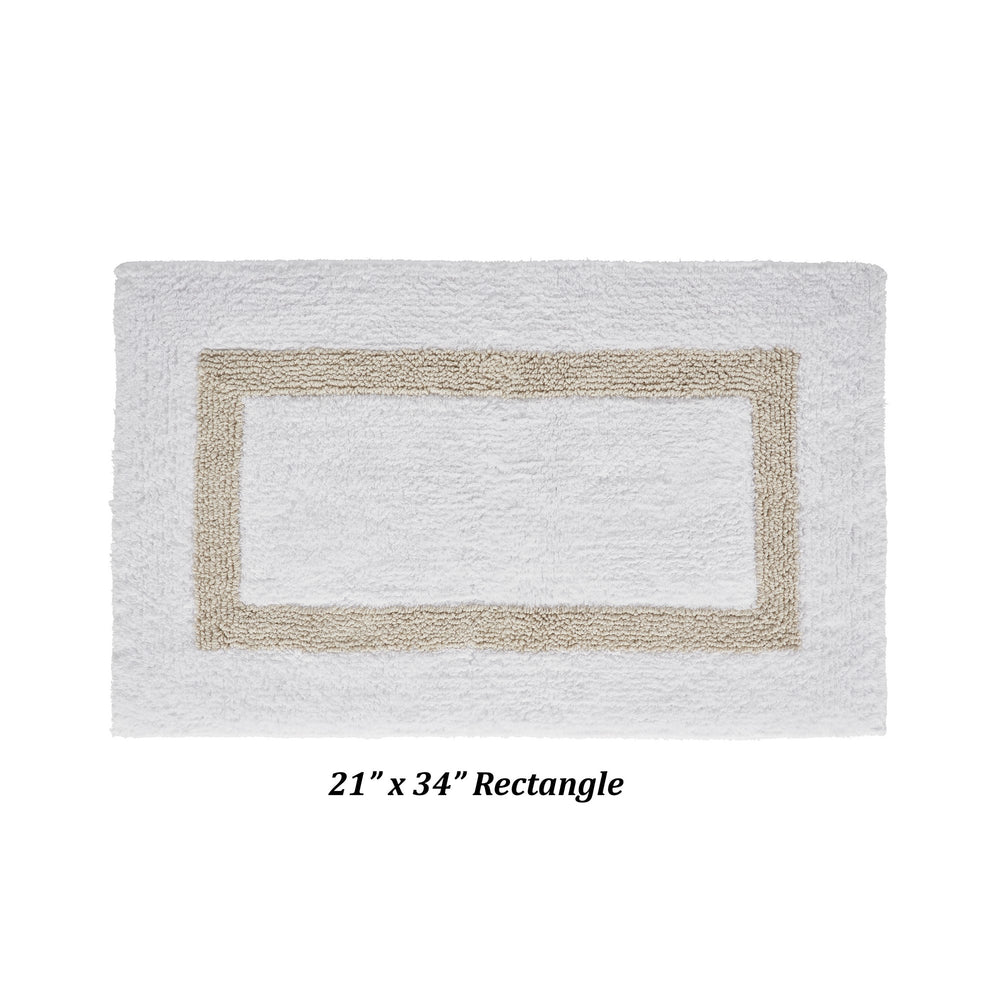 
                      
                        Hotel Bathroom Rug 100% Premium Cotton Tufted Design Washable Bath Mat
                      
                    
