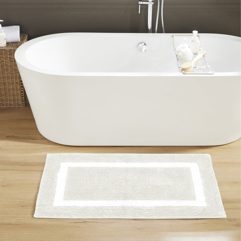 
                      
                        Hotel Multi Bathroom Rug 100% Premium Cotton Tufted Design Washable Bath Mat
                      
                    