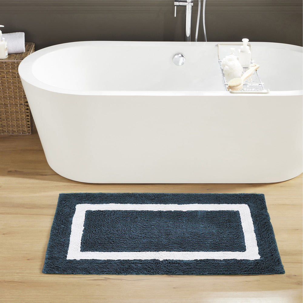 
                      
                        Hotel Multi Bathroom Rug 100% Premium Cotton Tufted Design Washable Bath Mat
                      
                    