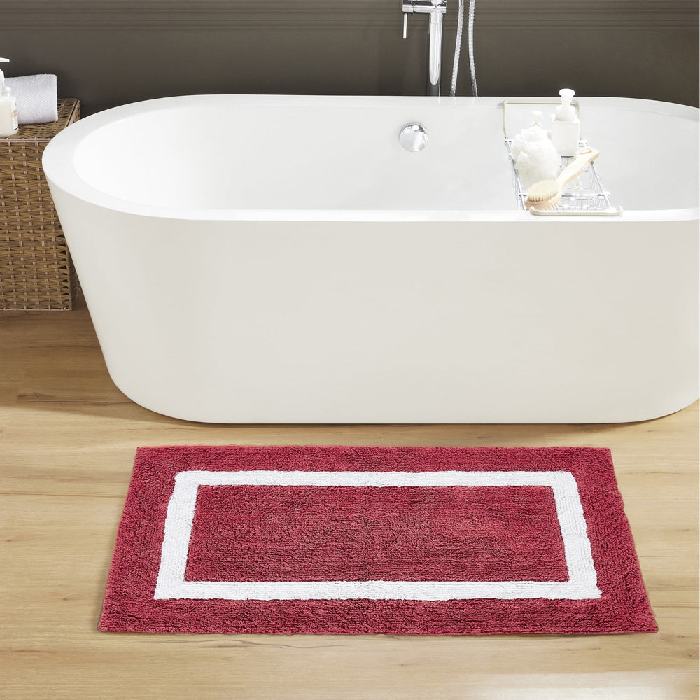 
                      
                        Hotel Multi Bathroom Rug 100% Premium Cotton Tufted Design Washable Bath Mat
                      
                    
