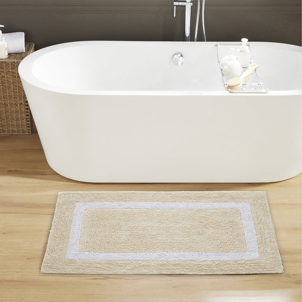 
                      
                        Hotel Multi Bathroom Rug 100% Premium Cotton Tufted Design Washable Bath Mat
                      
                    