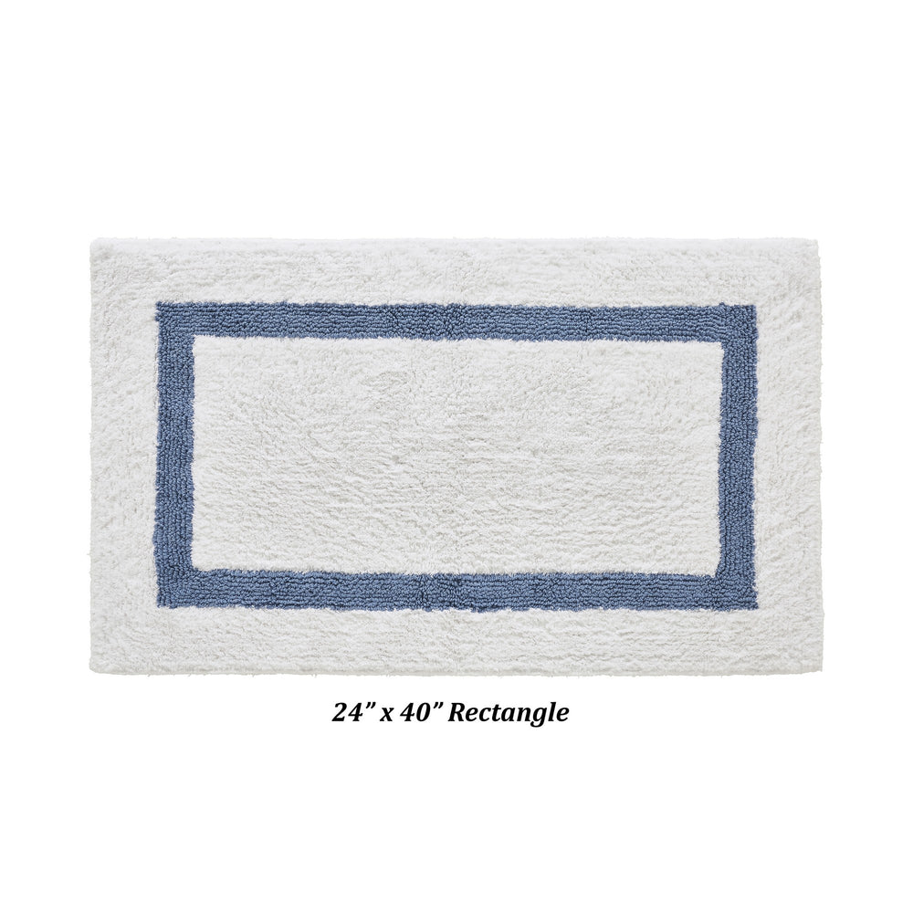 
                      
                        Hotel Bathroom Rug 100% Premium Cotton Tufted Design Washable Bath Mat
                      
                    