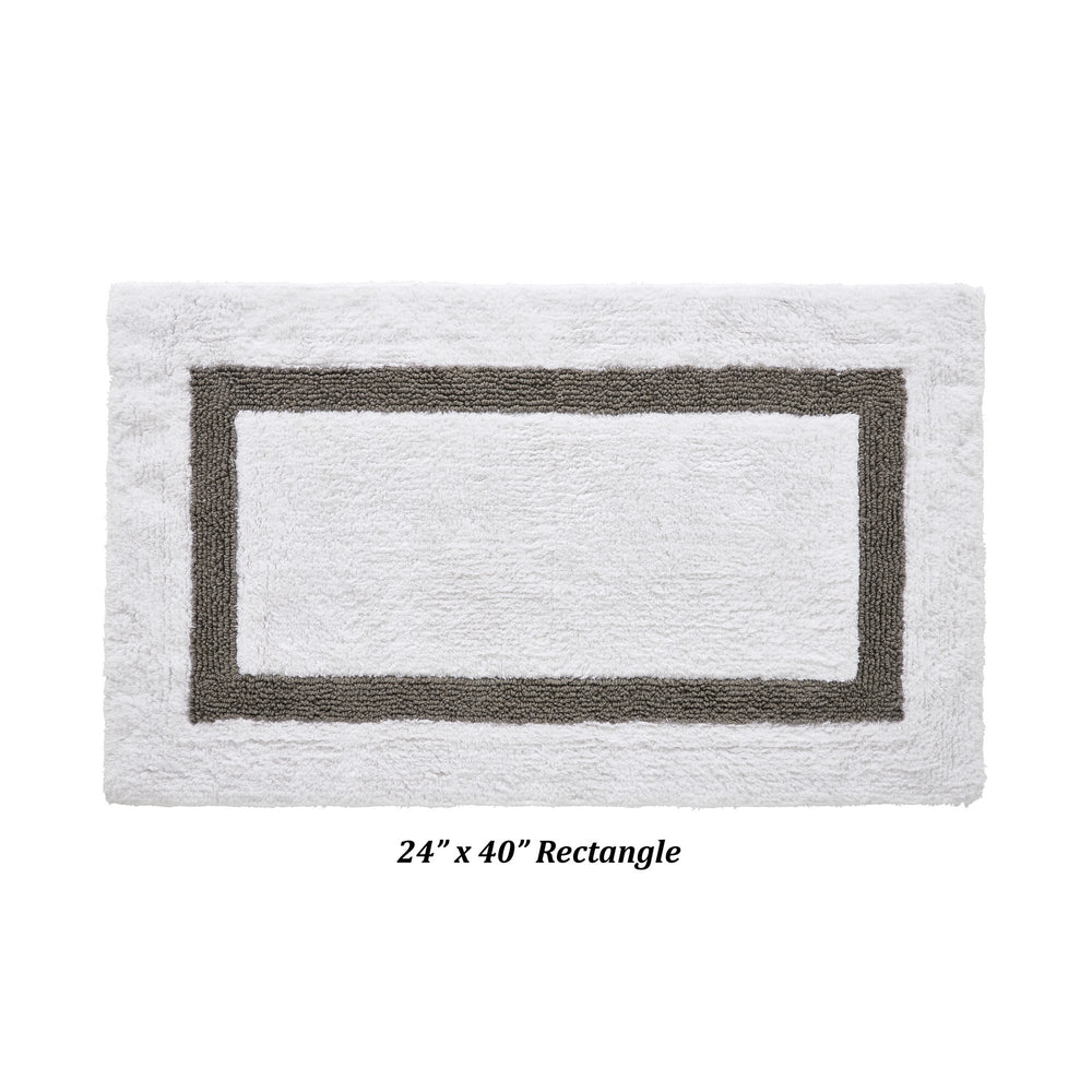 
                      
                        Hotel Bathroom Rug 100% Premium Cotton Tufted Design Washable Bath Mat
                      
                    