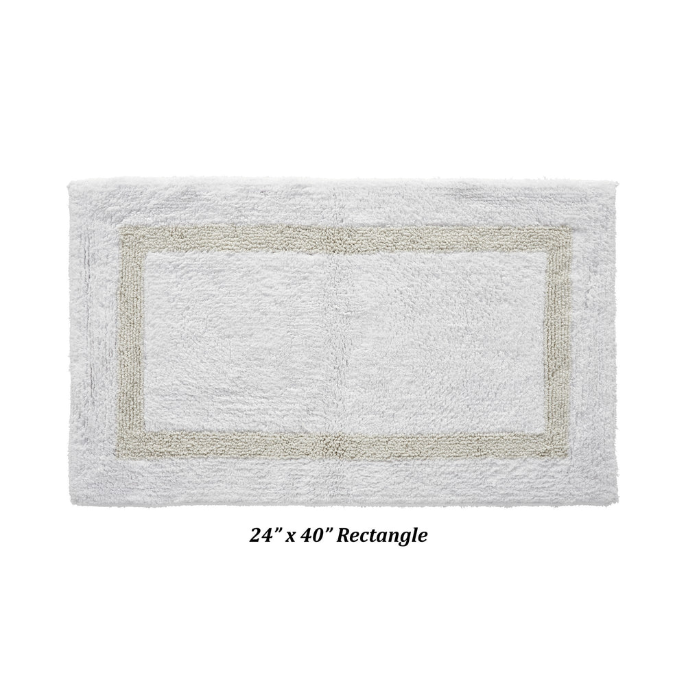 
                      
                        Hotel Bathroom Rug 100% Premium Cotton Tufted Design Washable Bath Mat
                      
                    