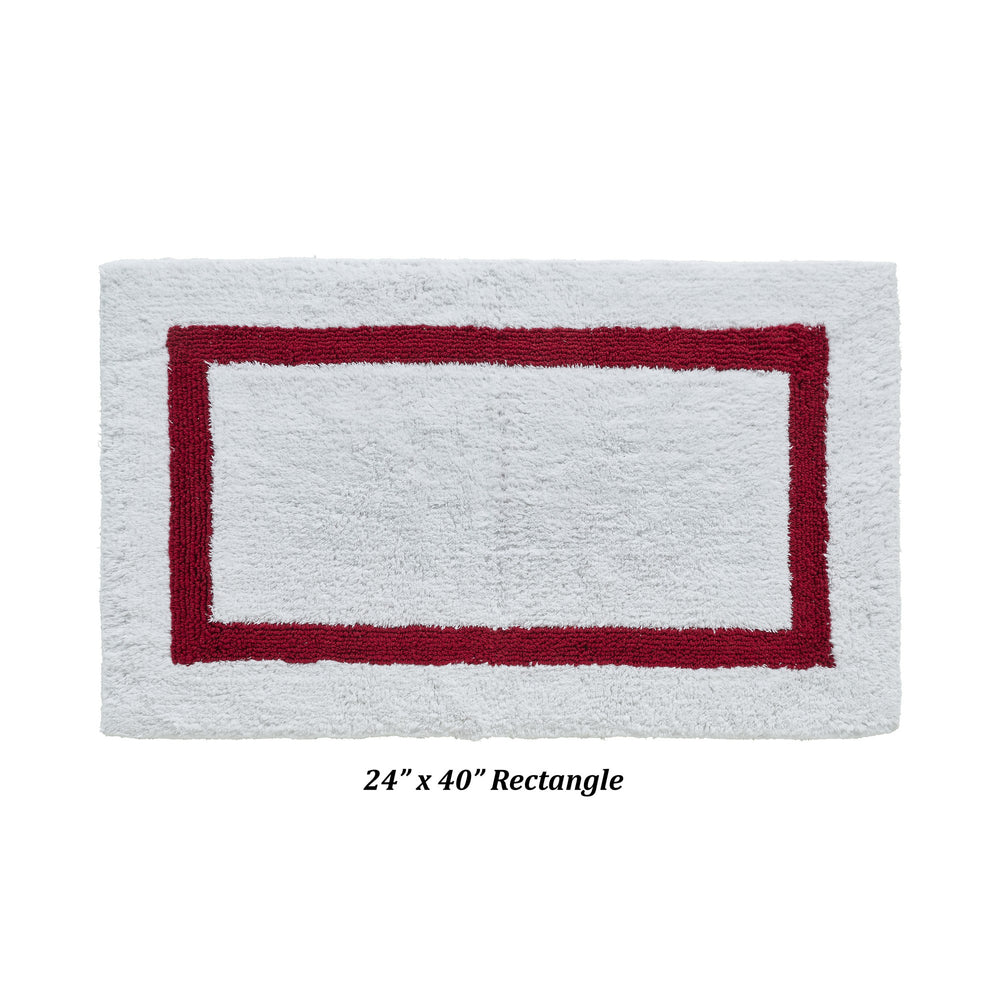 
                      
                        Hotel Bathroom Rug 100% Premium Cotton Tufted Design Washable Bath Mat
                      
                    