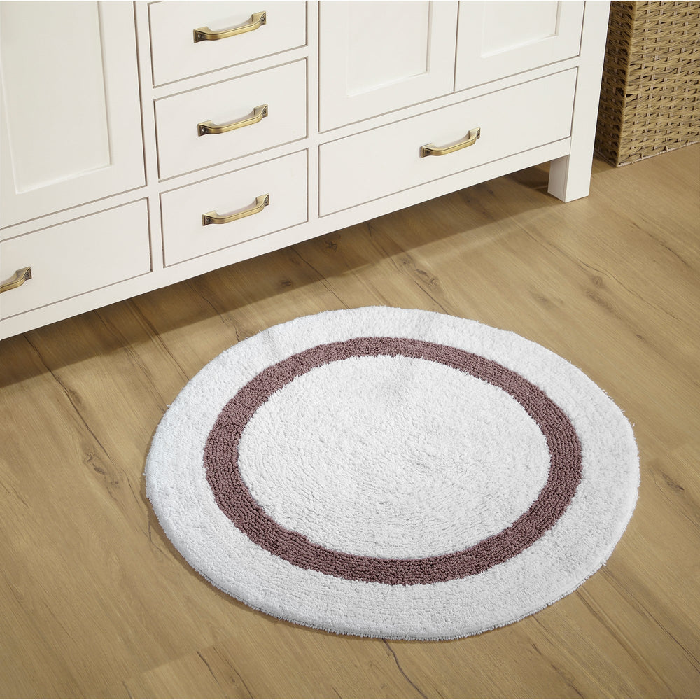 
                      
                        Hotel Bathroom Rug 100% Premium Cotton Tufted Design Washable Bath Mat
                      
                    