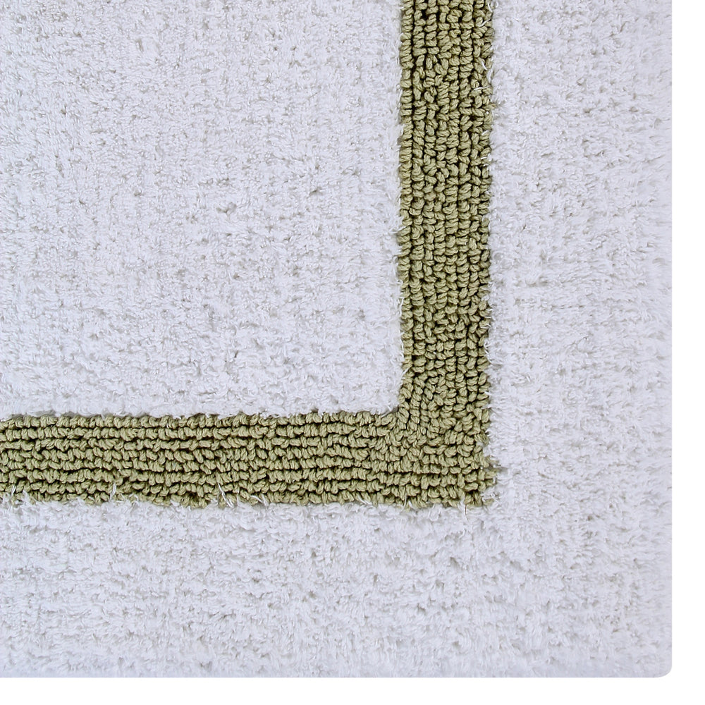 
                      
                        Better Trends 100% Cotton Hotel Collection Bath Mats Set, White & Sage Mats - Tufted, Reversible & Absorbent & Machine Washable 3 Piece Bathroom Rug Set, Toilet Base & Sink Bath Rug
                      
                    