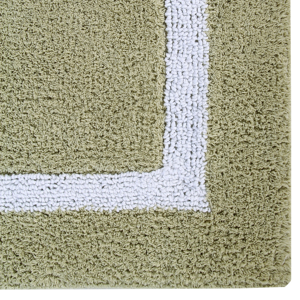 
                      
                        Better Trends 100% Cotton Hotel Collection Bath Mats Set, Sage & White Mats - Tufted, Reversible & Absorbent & Machine Washable 3 Piece Bathroom Rug Set, Toilet Base, Runner for Tub, Shower
                      
                    