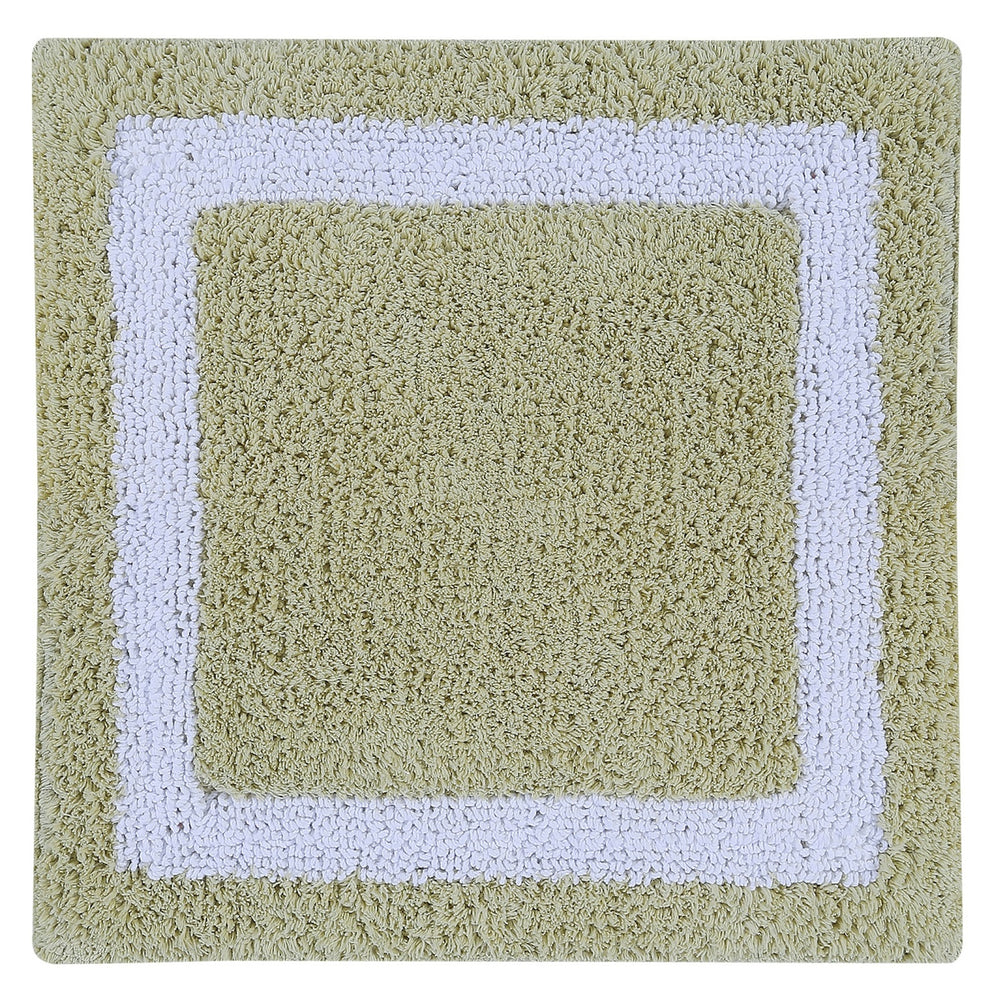 
                      
                        Better Trends 100% Cotton Hotel Collection Bath Mats Set, Sage & White Mats - Tufted, Reversible & Absorbent & Machine Washable 3 Piece Bathroom Rug Set, Toilet Base, Runner for Tub, Shower
                      
                    