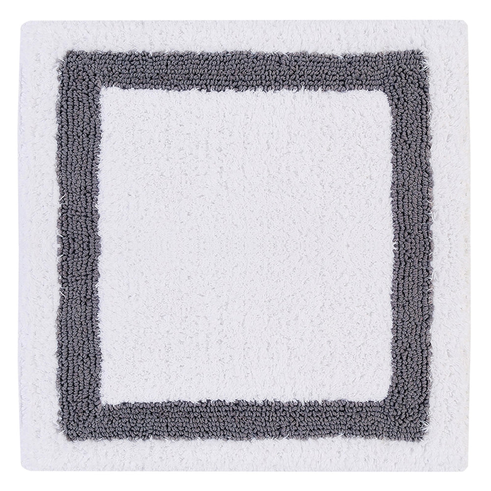
                      
                        Better Trends 100% Cotton Hotel Collection Bath Mats Set, White & Gray Mats - Tufted, Reversible & Absorbent & Machine Washable 4 Piece Bathroom Rug Set, for Toilet Base, Runner for Tub, Shower
                      
                    