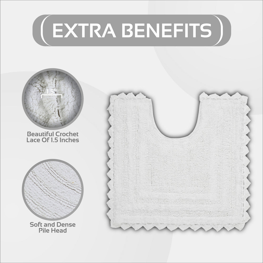 
                      
                        Lilly Crochet Reversible Bathroom Rugs and Bath Mat
                      
                    