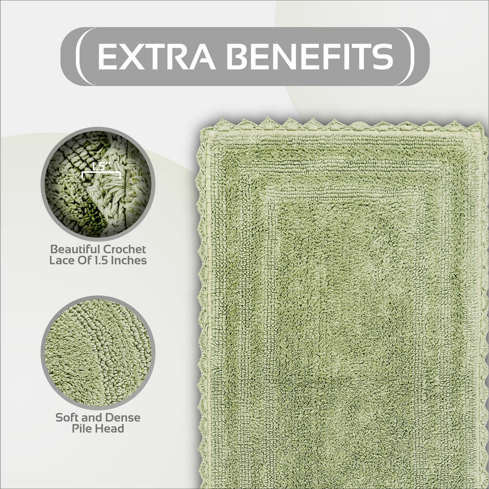 
                      
                        Lilly Crochet Reversible Bathroom Rugs and Bath Mat
                      
                    