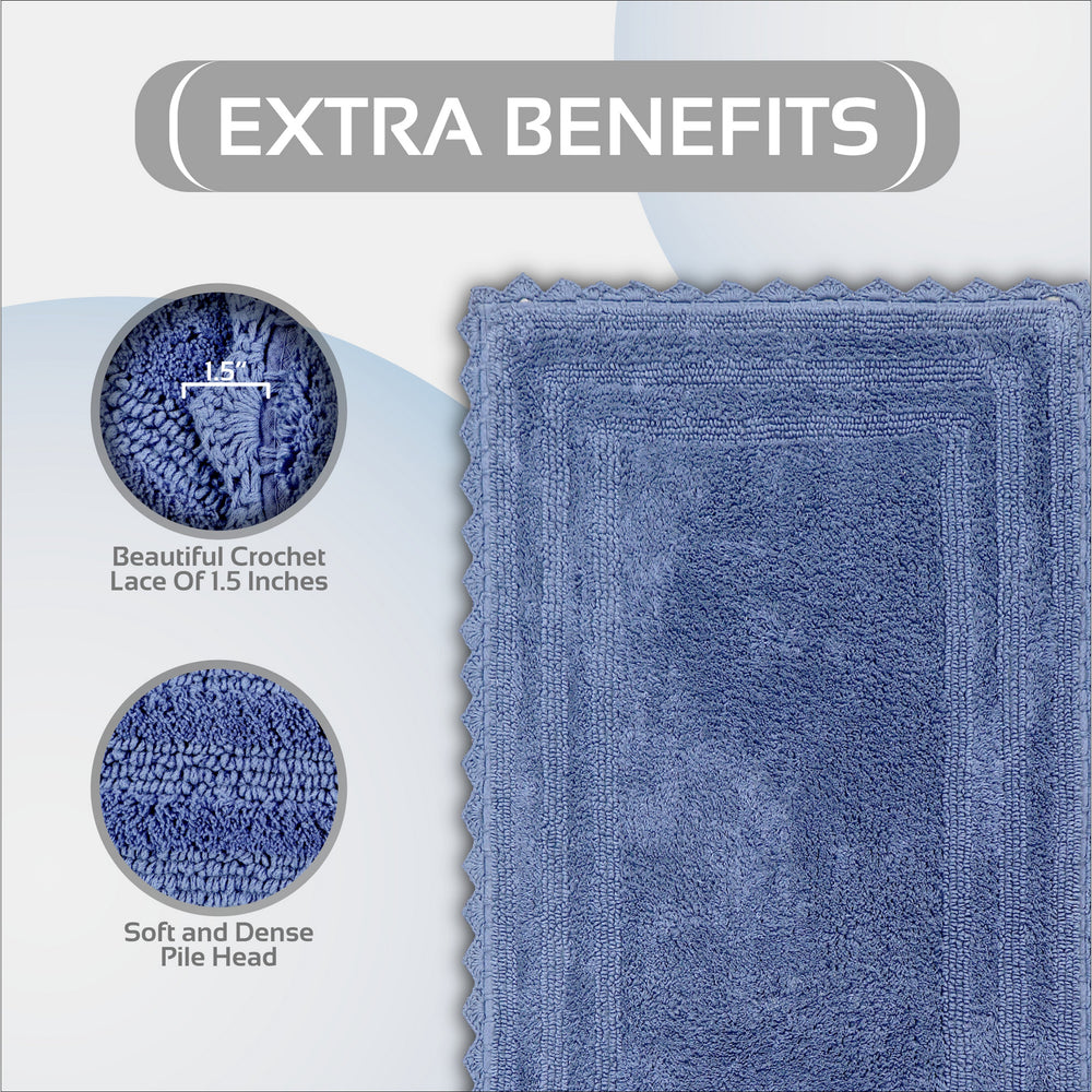 
                      
                        Lilly Crochet Reversible Bathroom Rugs and Bath Mat
                      
                    