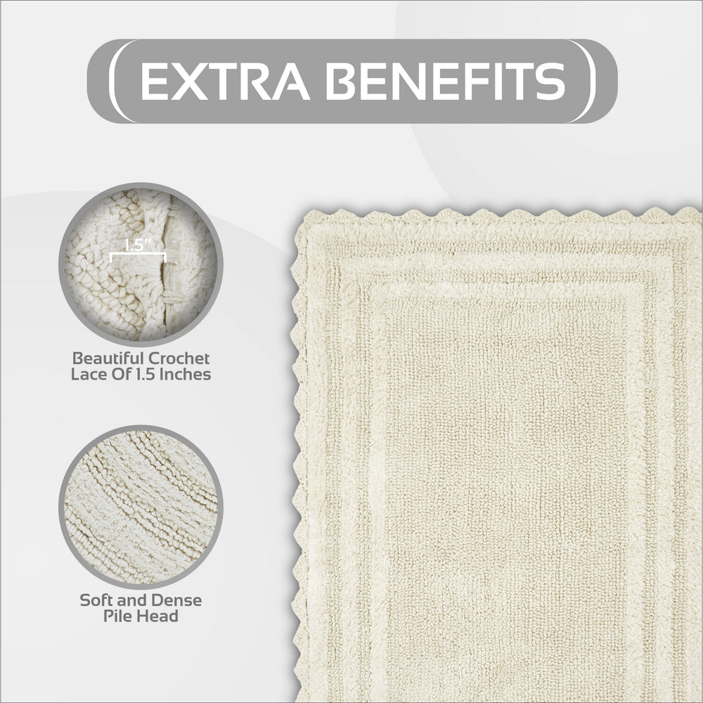 
                      
                        Lilly Crochet Reversible Bathroom Rugs and Bath Mat
                      
                    