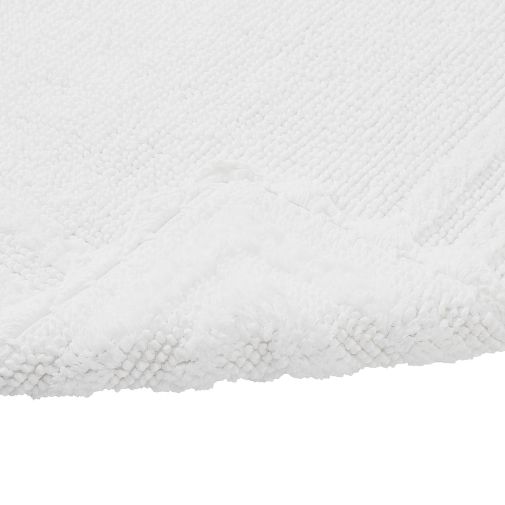 
                      
                        Better Trends Lilly Crochet Collection 100% Cotton 3 Piece Set (17" x 24" | 21" x 34" | 24" x 40") Bath Rug Set in White
                      
                    
