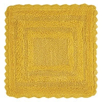 
                      
                        Better Trends Lilly Crochet Collection 100% Cotton 4 Piece Set (17" x 24" | 20" x 20" | 21" x 34" | 24" x 40") Bath Rug Set in Yellow
                      
                    