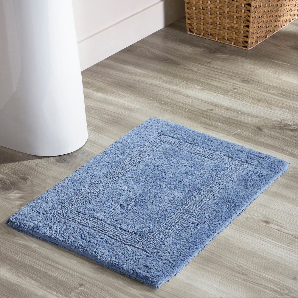 
                      
                        Lux Bathroom Rug 100% Cotton, Soft Tufted Design Bath Mat
                      
                    
