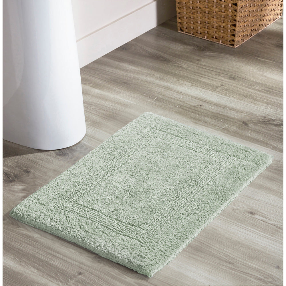 
                      
                        Lux Bathroom Rug 100% Cotton, Soft Tufted Design Bath Mat
                      
                    