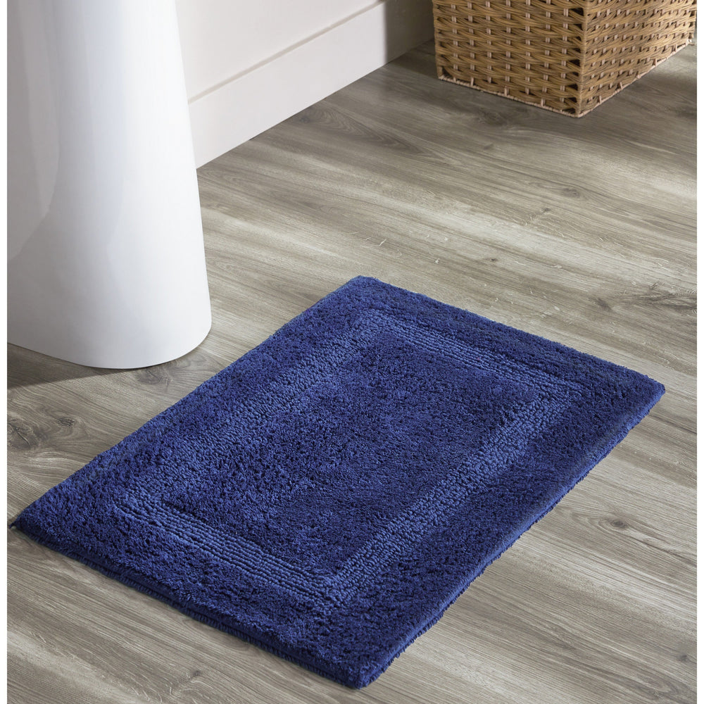 
                      
                        Lux Bathroom Rug 100% Cotton, Soft Tufted Design Bath Mat
                      
                    