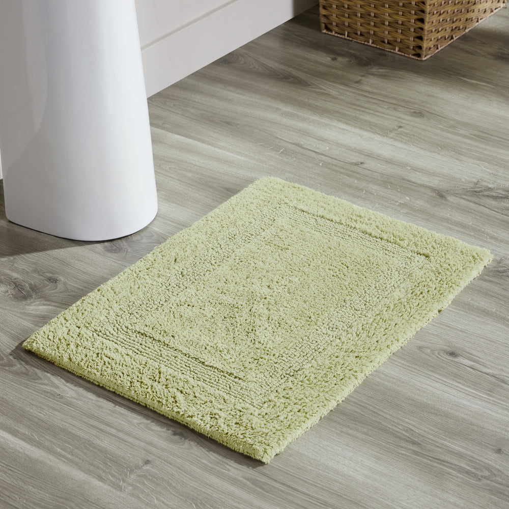 
                      
                        Lux Bathroom Rug 100% Cotton, Soft Tufted Design Bath Mat
                      
                    