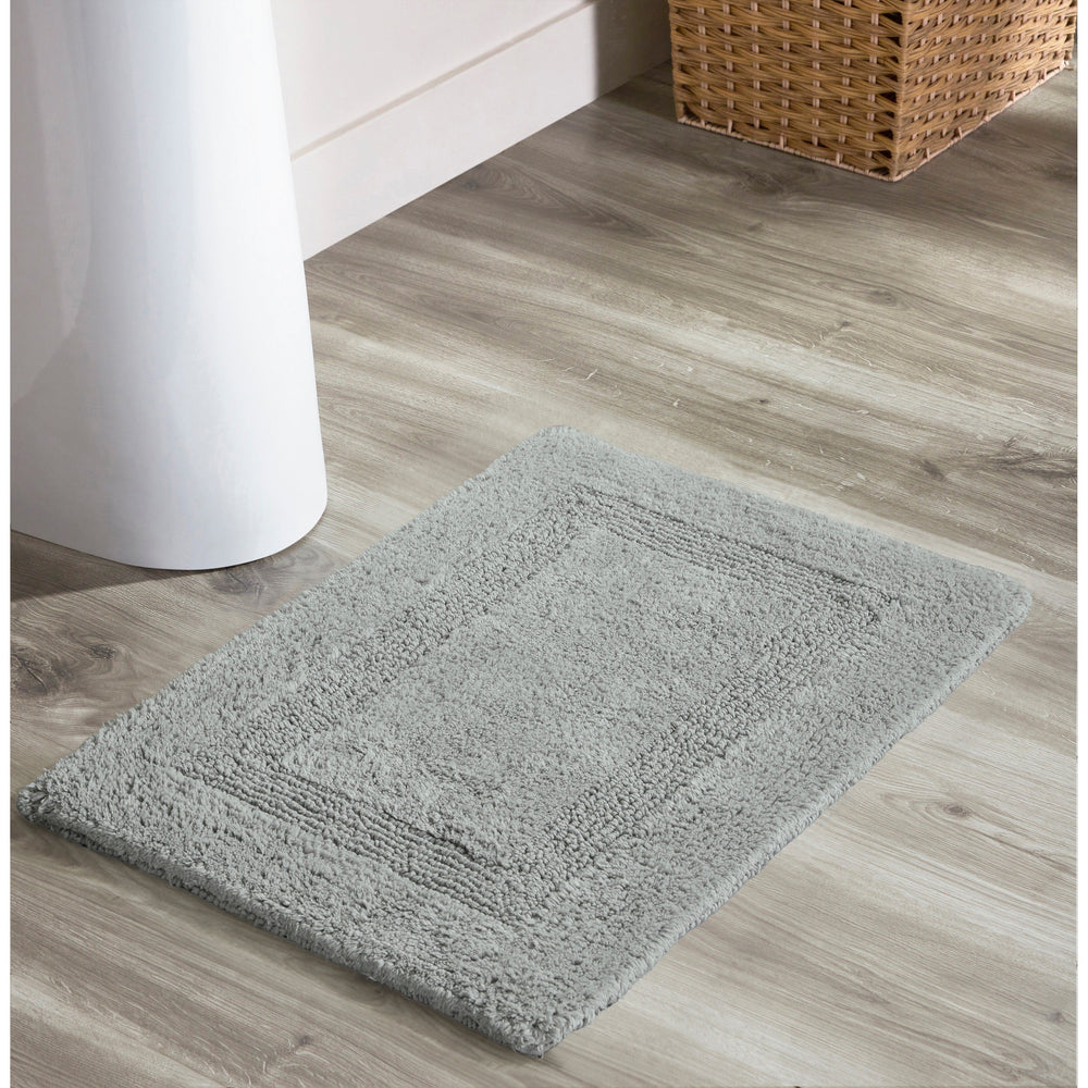
                      
                        Lux Bathroom Rug 100% Cotton, Soft Tufted Design Bath Mat
                      
                    